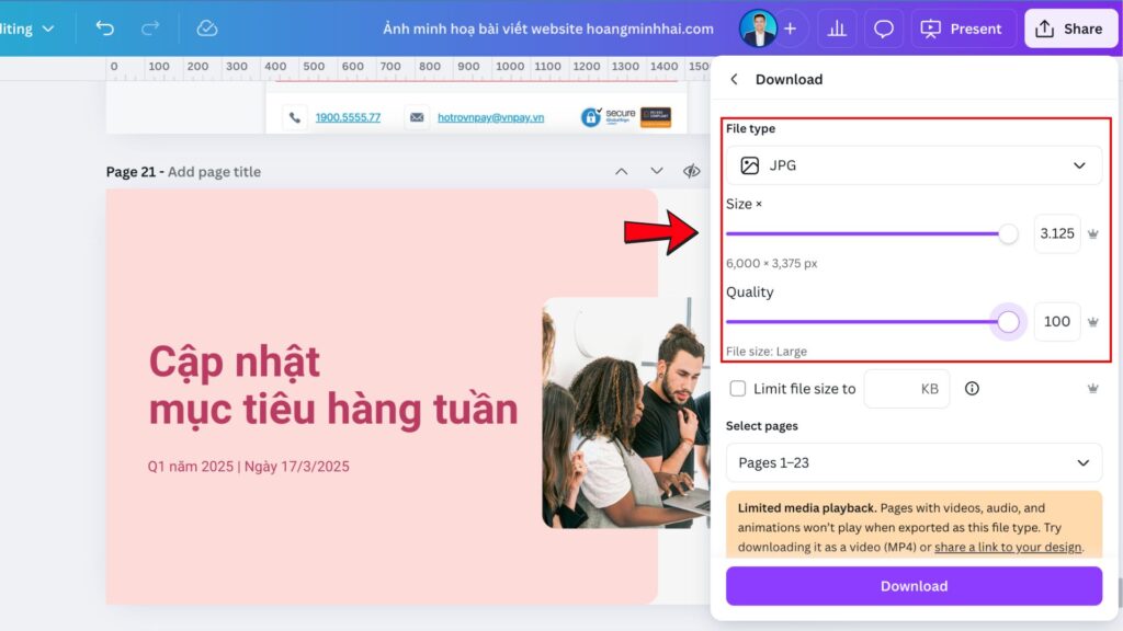 Cách In Trong Canva Không Vỡ Cực Hay!