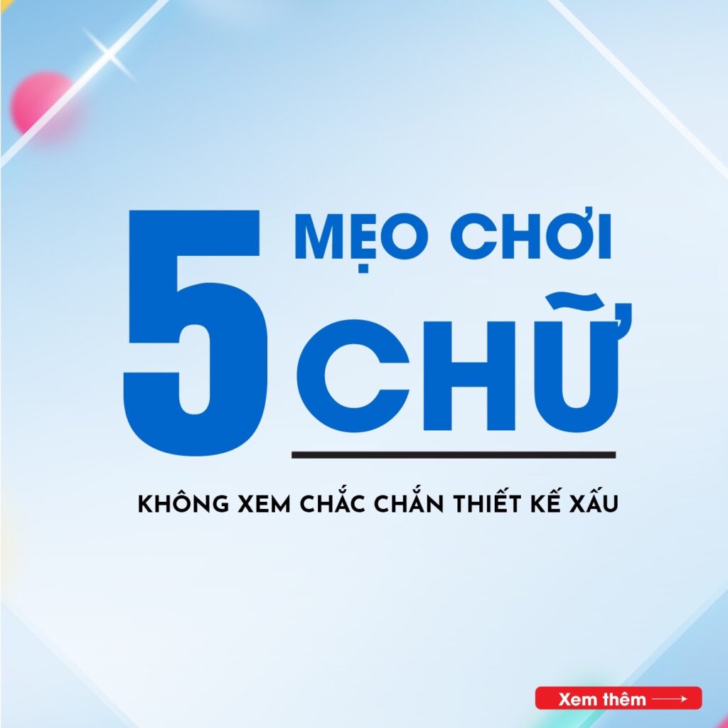 5 Quy Tắc Về Typography Bạn Nên Lưu Ý Nếu Không Muốn Thiết Kế Xấu
