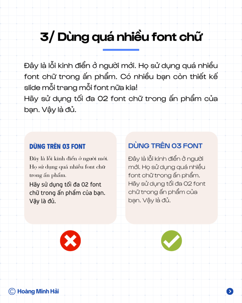 7 lỗi typography cần tránh khi thiết kế