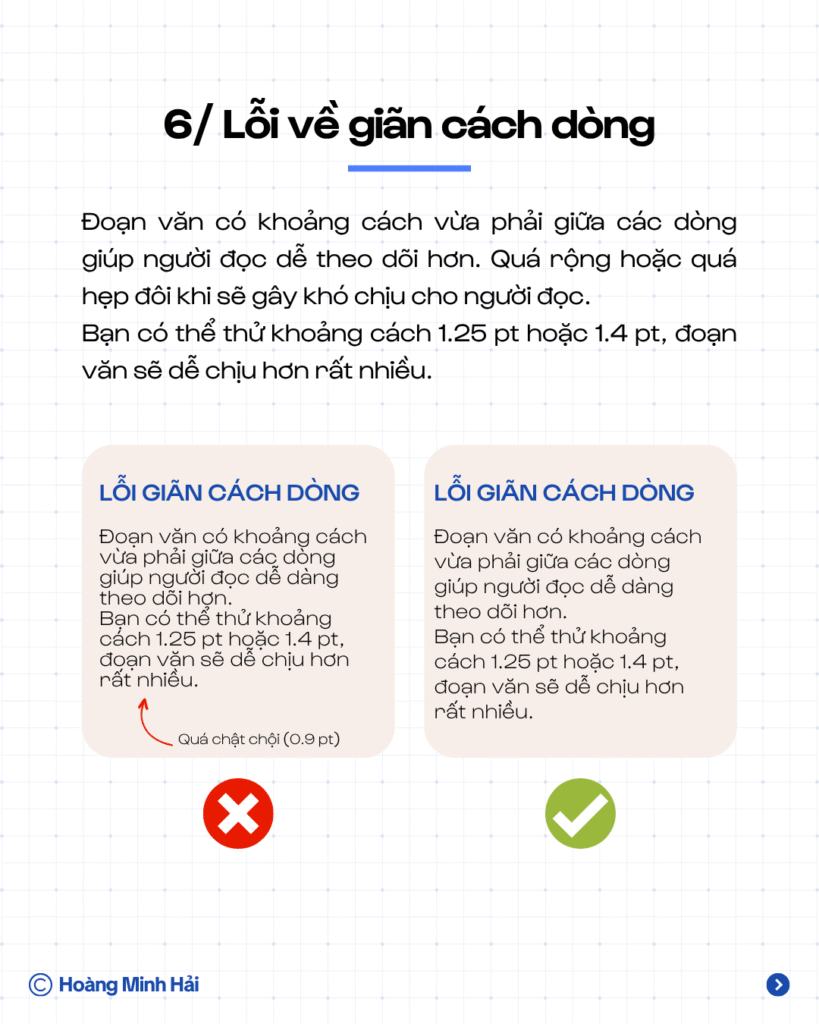 7 lỗi typography cần tránh khi thiết kế