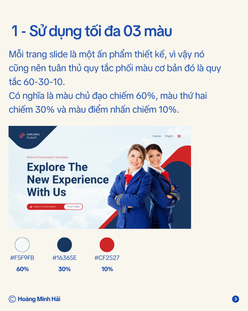 Check list: Những việc cần làm để slide đạt điểm 10